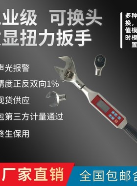 工业级ZJS数显扭力扳手 可换头 检测扳手
