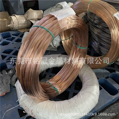 厂家C17200铍铜线高硬度C5191磷铜丝0.1 0.2 0.3 0.4 0.5mm轴装线