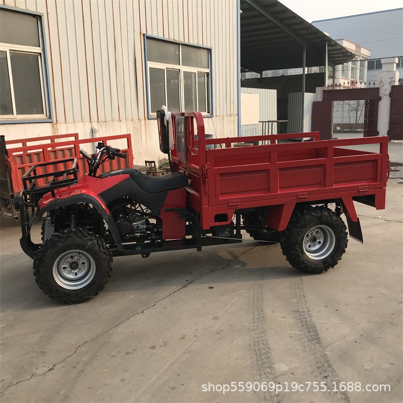 ATV沙滩农夫车 300CC全地形四驱燃油山地农业带斗越野摩托四轮车
