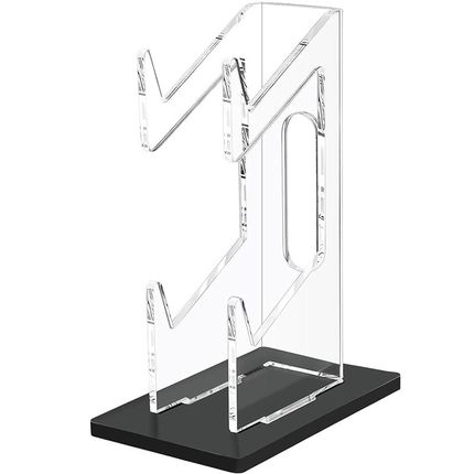 跨境货源PS5透明展示架2层游戏手柄收纳架switch任天堂Xbox玻璃