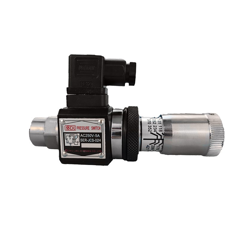 DL压力继电器液压AC250V-5AJCS-02N油压开关JCS-02H JCS-02NL