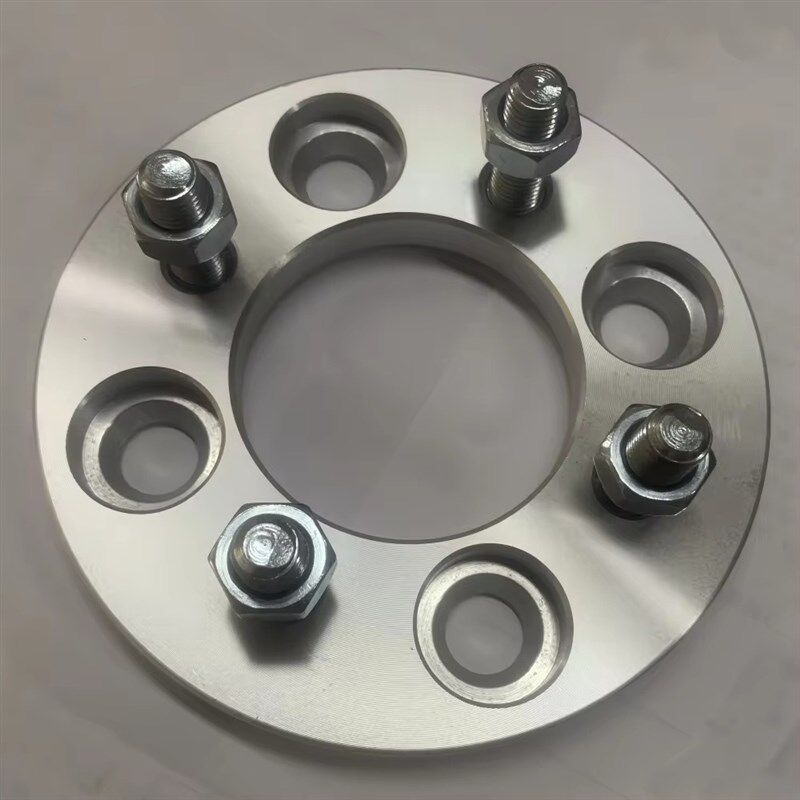 法兰盘4x108转4x100中心孔71 轮毂改装转矩垫片法兰 螺杆M12x1.5