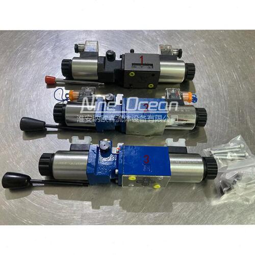 电磁换向阀手电一体4WEMM6E/D12V24V 4WE6G 4WE6LD 4WE6J H D手动