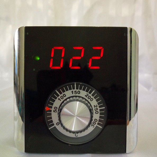 智能数显温控器12V燃气电饼档烤箱温控仪千层炉温度控制器