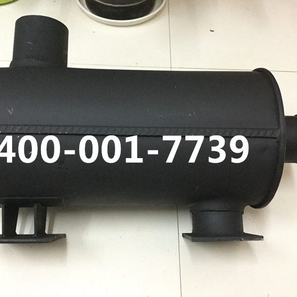 上柴6135 12V135 船用发电机 消声器 排气管 K-9A 761G-08-000A
