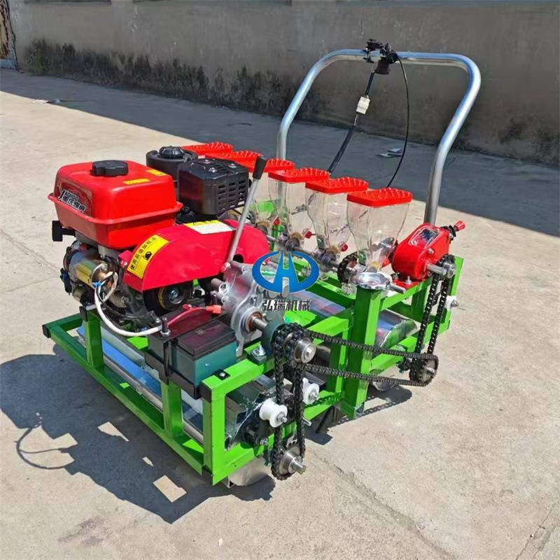 汽油动力多行播种机蔬菜免间苗精播机一机多用多种型号精种机