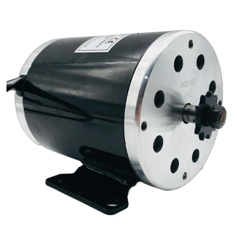 36V800W高速电机电动车直流永磁有刷电机滑板车电机机械设备电机