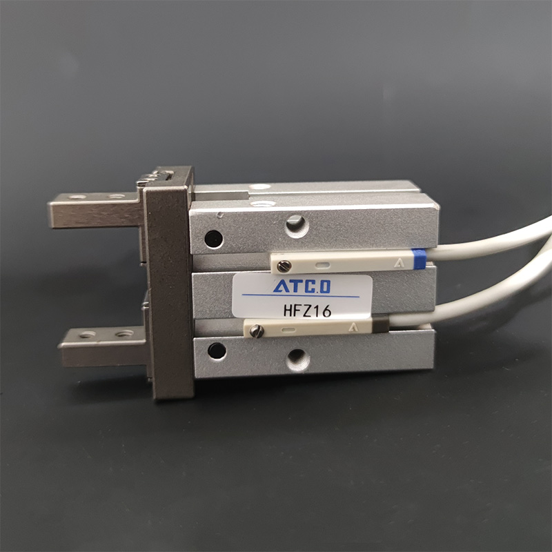 气动手指气缸夹爪导轨加长FKL/FZ6/10/16/K20/25/32/40平行气爪