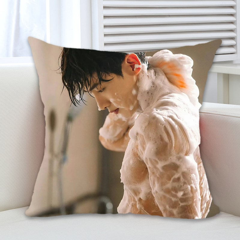 白敬亭抱枕定制照片周边生日礼物玩偶送女生睡觉枕头靠Z垫被子两