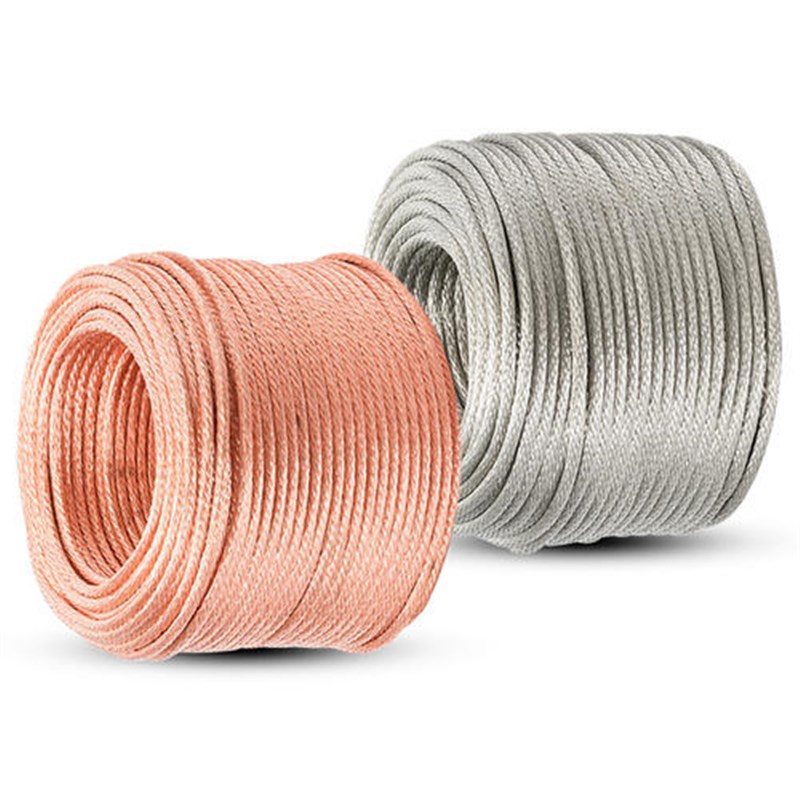 高柔裸铜线J 2.5/4/6/10/16/25平方紫铜纯铜镀T锡软铜绞线100米