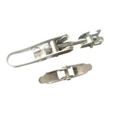 不锈钢搭扣卡箍不锈钢风管管夹抱箍快速桶箍搭扣风U管锁扣喉箍锁