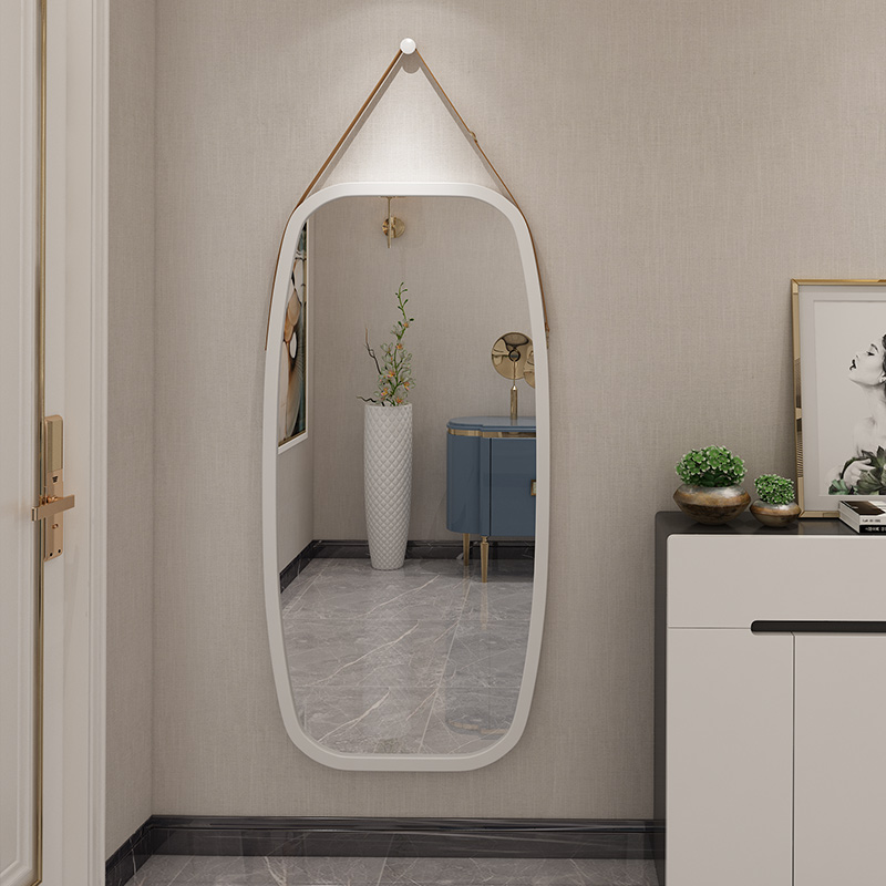 穿衣镜挂墙家用玄关试p衣镜子贴墙壁挂拍照网红is挂镜全身落地镜