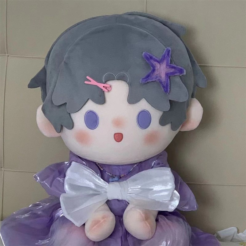 光与夜之恋齐司礼一番赏防娃kiyo礼4G0cm坐姿裸娃棉花娃娃同人玩