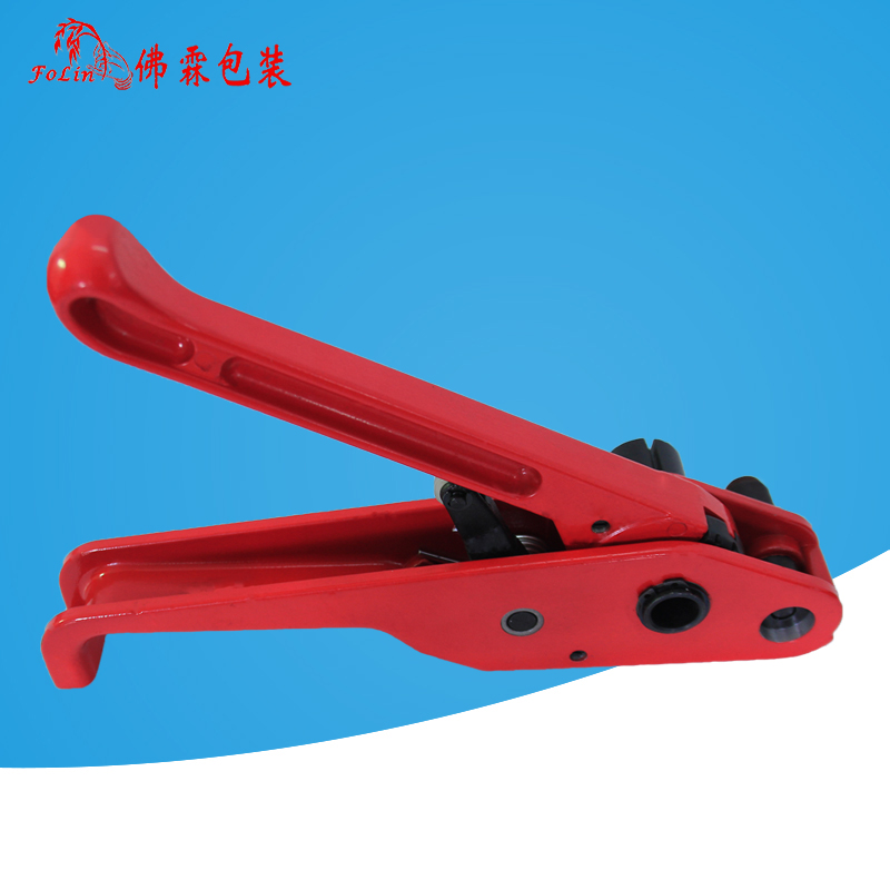 佛霖塑钢带手动打包机拉紧器咬口打包扣黑钳夹子收紧器【耐用省力