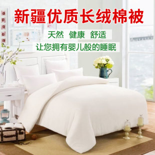 8斤新疆长绒棉被芯被子一级全棉全棉棉絮1.8床垫冬季 加厚冬被褥子