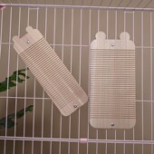 猫笼兔子用实木猫抓板桐木磨爪蹭毛猫咪玩具耐用耐磨不易掉屑