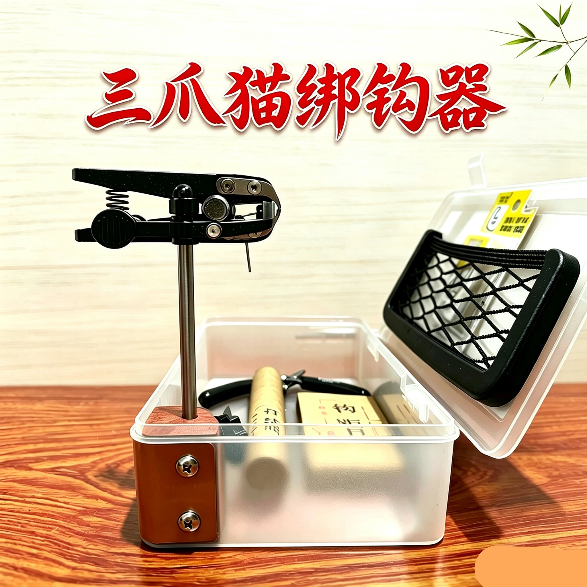 升级款三爪猫绑钩器 手动绑钩工具 便携式绑钩神器 绑钩工具套装