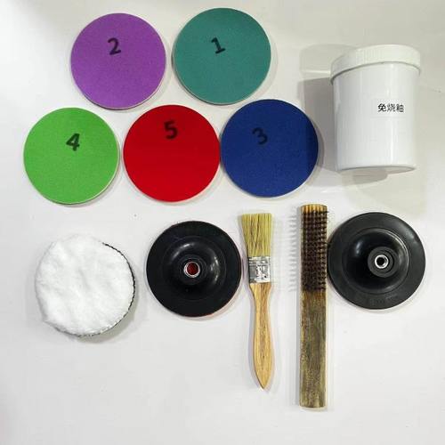 新华家具维修材料瓷砖划痕抛光大理石免烧釉修补剂黑色刮痕去痕