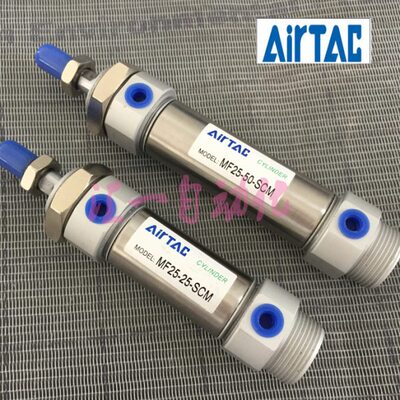 亚德客不锈钢迷你气缸MSA25X25/50/75/100/125/150/175/200/250S