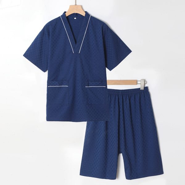 洗浴中心浴服男女汗蒸服女酒店足疗店高档大码桑拿服按摩汗蒸服