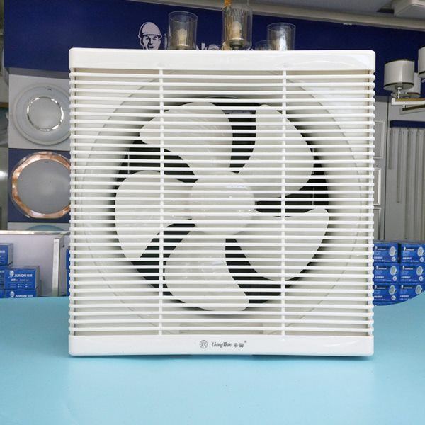 梁田百叶网罩排气扇换气扇电机窗式厨房静音卫生间12寸抽风机45W