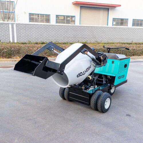 Hightop跨境出口HT800 Mini Cement Mixing Drum 工程搅拌运输