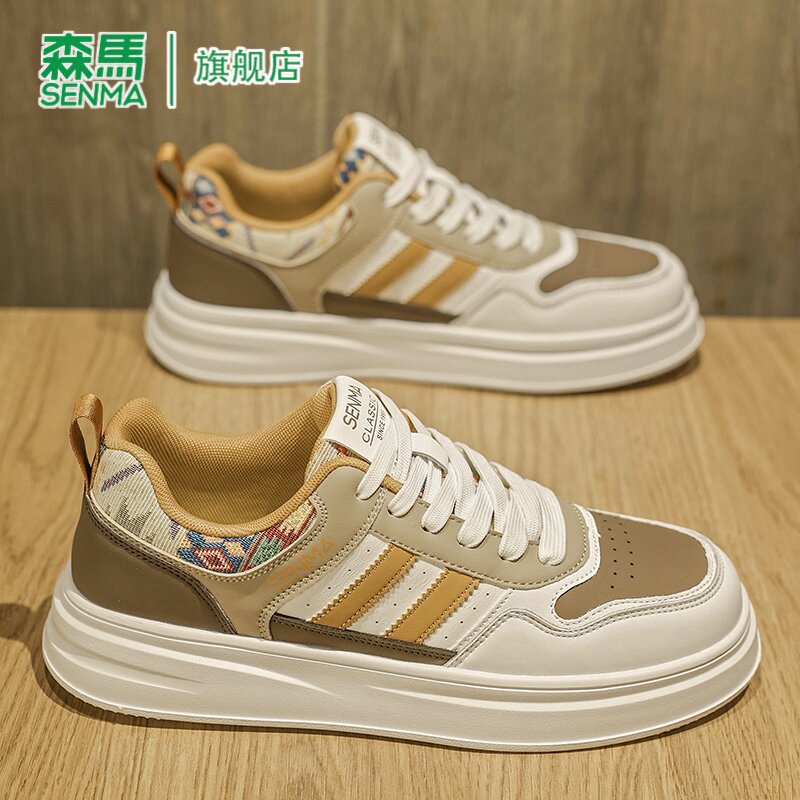 森马男鞋2026新款春季潮流运动休闲板鞋学生轻便软底低帮小白潮鞋