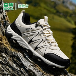 森马男鞋2026新款春季休闲运动鞋男士户外旅游徒步厚底耐磨登山鞋
