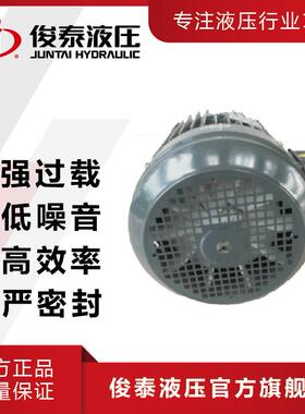 现货油压电机7.5HP-4P-T6DAEEH-132S-4三相交流异步电机