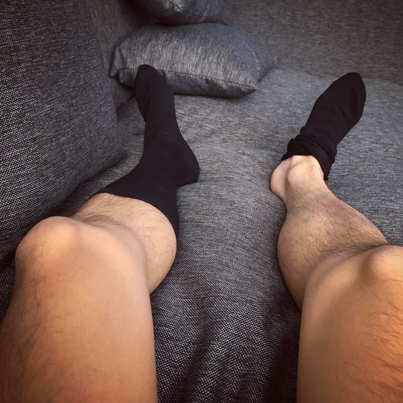 4双 绅士袜商务男袜丝光棉正装皮鞋袜子黑色日本中长筒性感西装袜