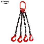 锰钢起重链条吊索具 组合吊索具三条腿吊索具定做链条起重吊索具