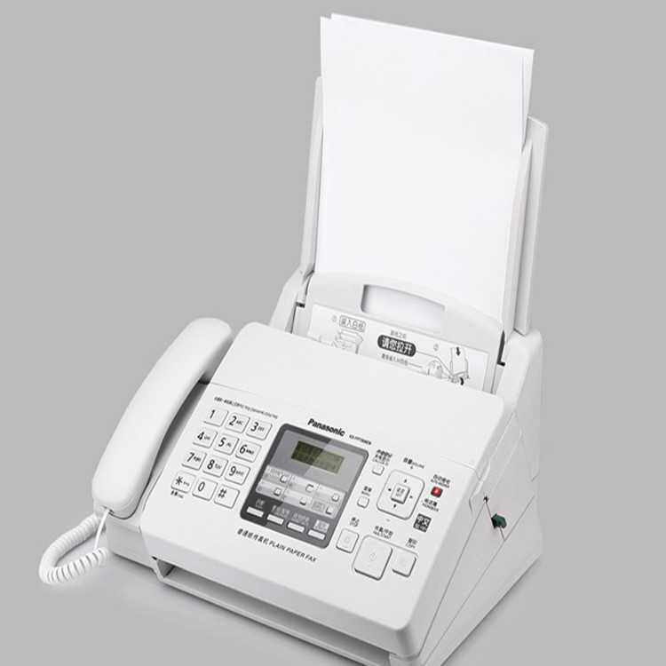 全新7009CN普通A4纸传真机中文显示办公家用电话传真机复印