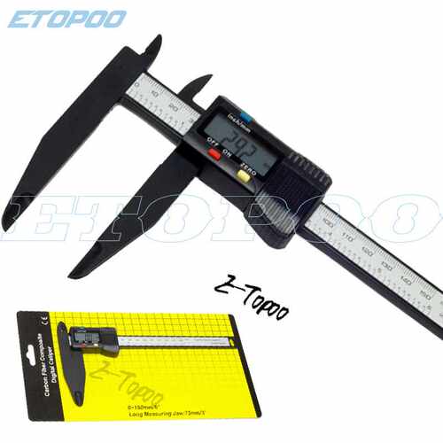 EOPOO荣誉产品 150/300MM  长爪碳素/不锈钢数显卡尺  数显卡尺
