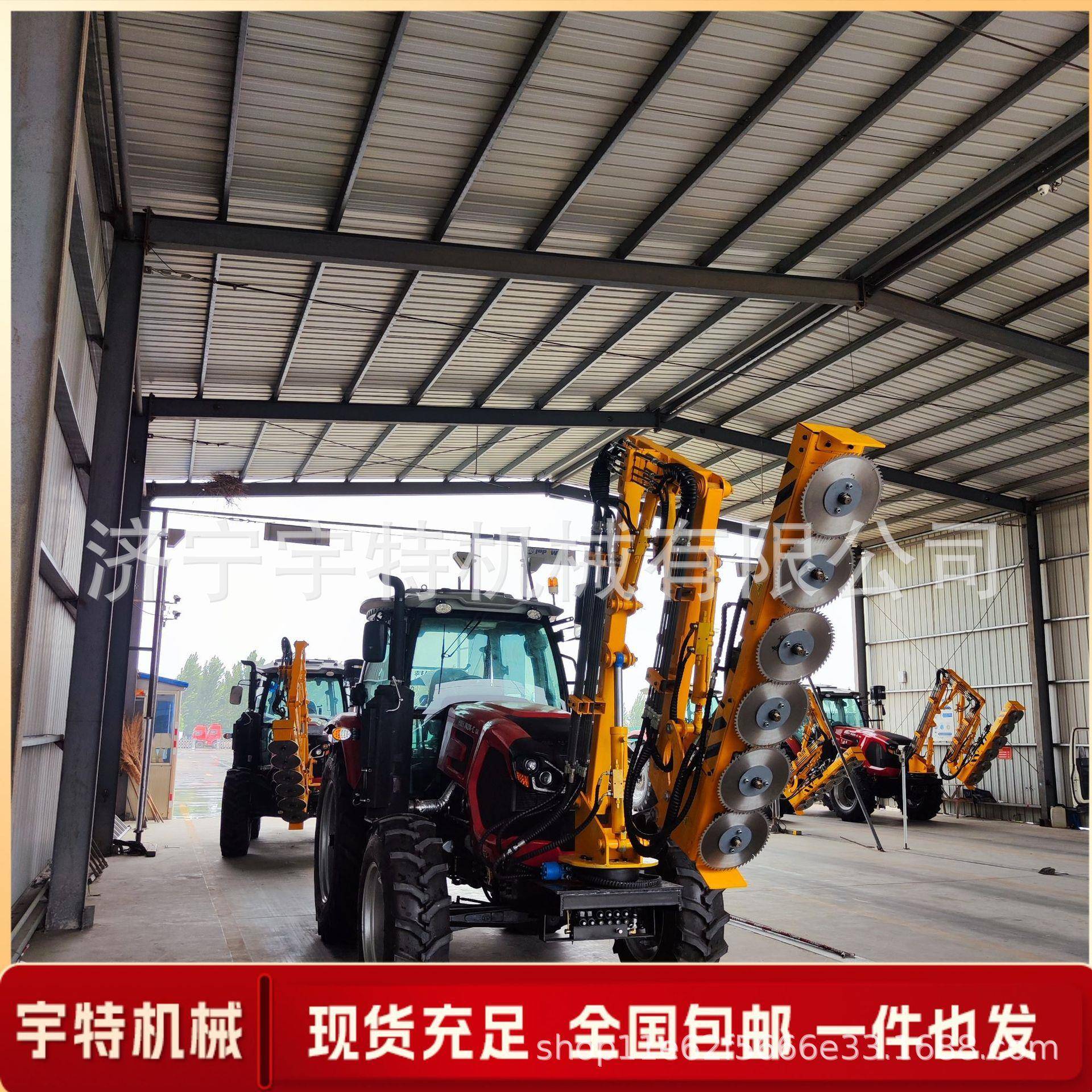 绿篱修剪机城市道路隔离带市政绿化带果园自动避障车载式修剪车