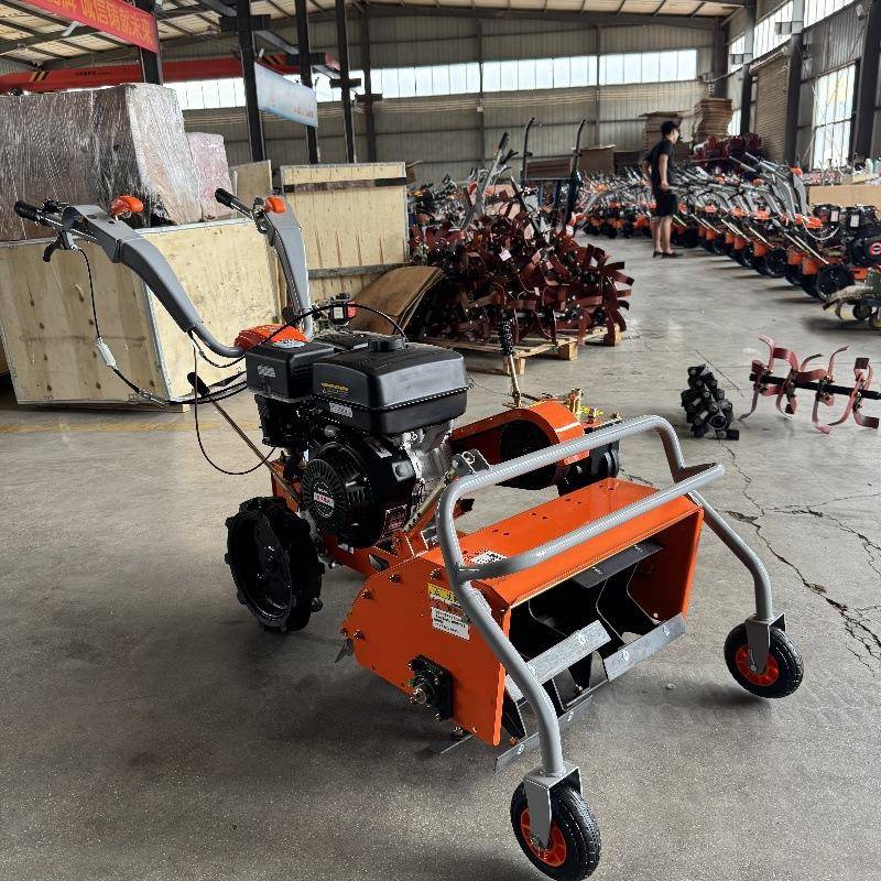 多用型大棚除草机田园旋耕开沟除草机加宽600树枝除草机