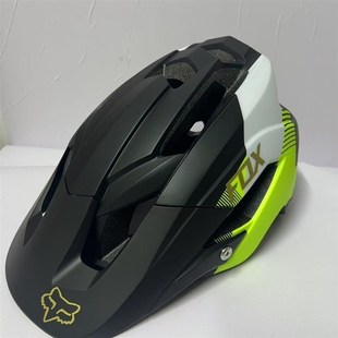 山地头盔一体越野新款 备FOX半盔 速降男女通用成型安全帽骑行装
