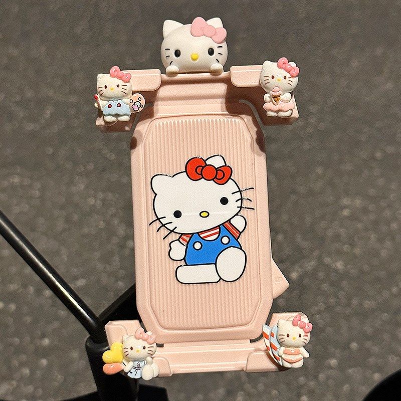 玉桂狗电动车手机支架防震防抖九号电瓶摩托车外卖导航架遮阳防雨