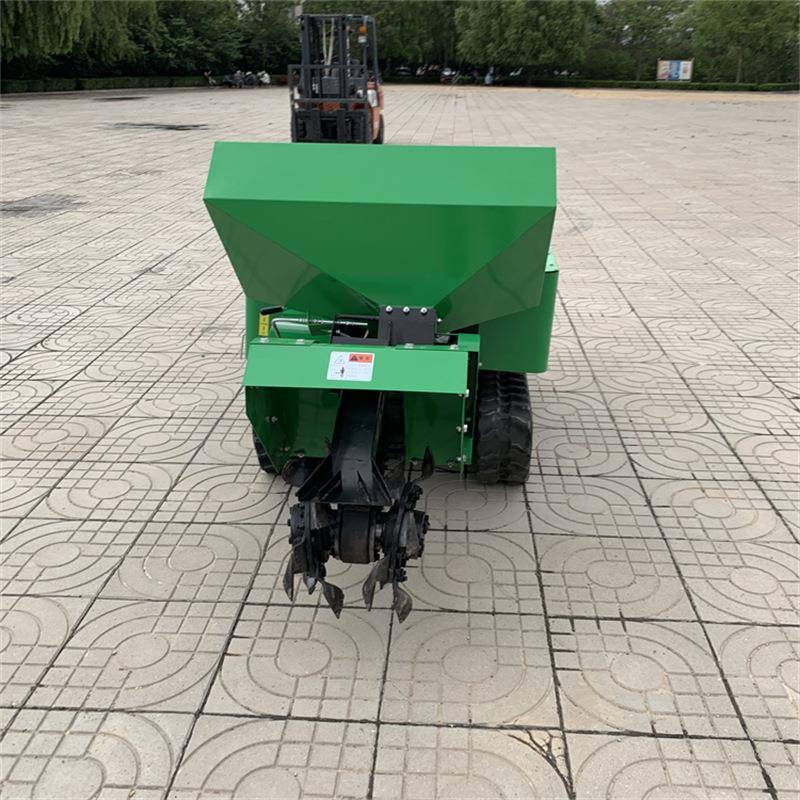 果园山地大棚旋耕开沟机开沟施肥回填一体机蔬菜瓜果种植旋耕机