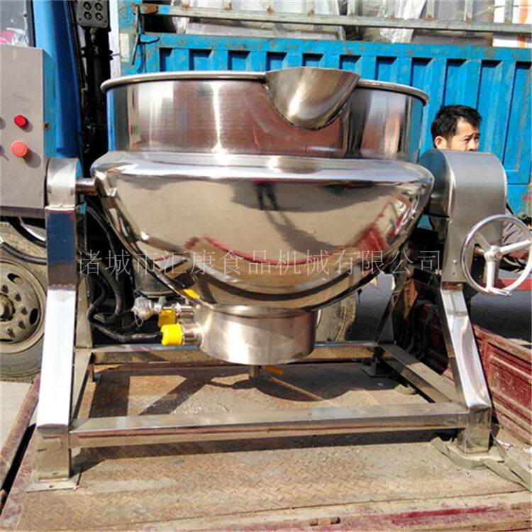 汇康销售羊肉倾斜煮肉锅电加热行星煮羊杂锅可控温煮牛肉锅