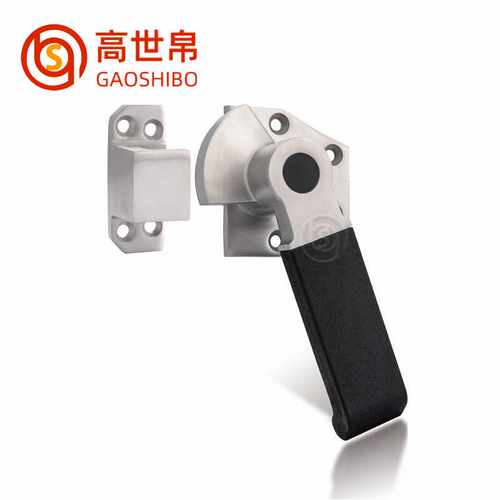 GSB-8018不锈钢海鲜蒸柜拉手门把手烘箱烤箱门锁军工把手商用厨房