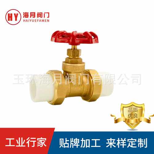 黄铜59-1PPR闸阀 pert闸阀工程专用双活接热熔自来水管道工程专用