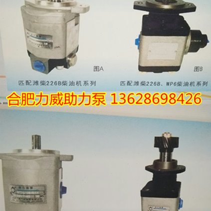 江阴柳工压路机 转向助力泵 QC18/10-35LJ 合肥力威汽车油泵