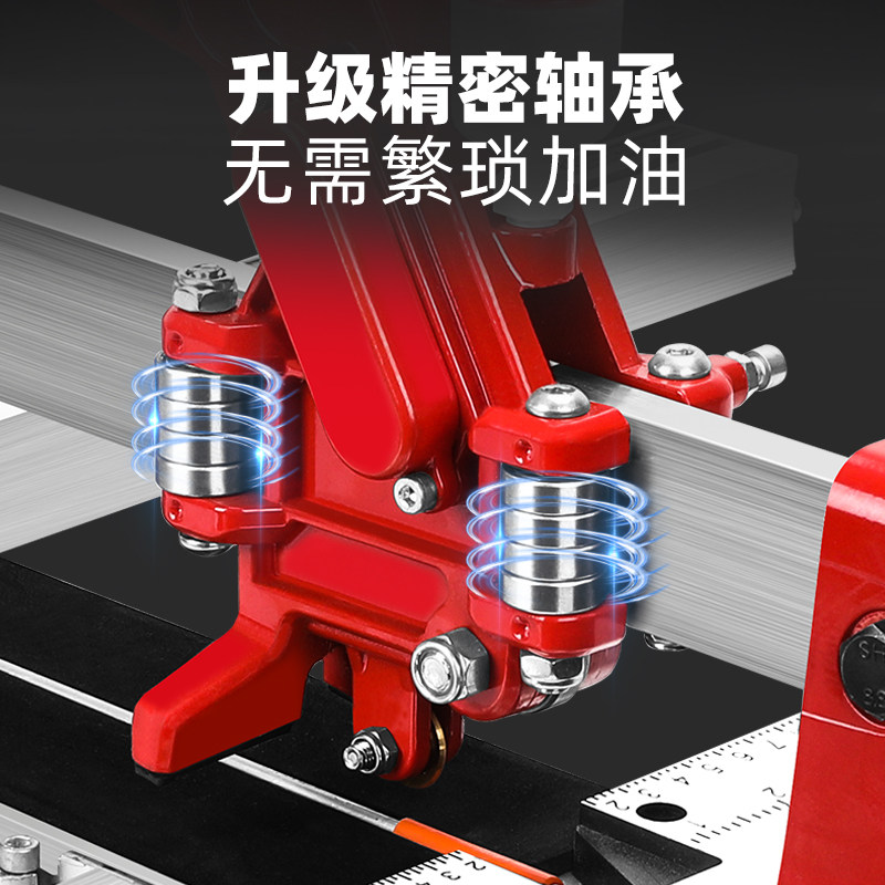 瓷砖切割机推刀手动高精度刀手持台D式家用地板砖切割神器地砖推