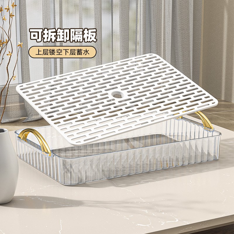 家用杯子收纳架客厅茶几桌面置物架简约I茶杯沥水架茶盘收纳置物