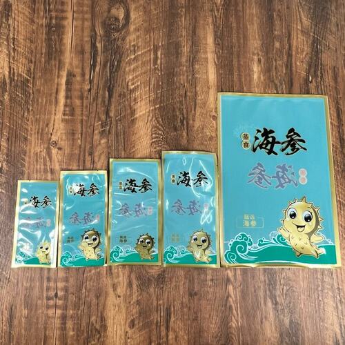新款即食海参真空袋蒸食海参包装袋单只海参袋子一斤装海参袋