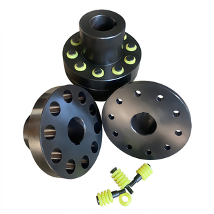 45钢L弹性套柱销联轴器水泵电机连轴器大扭矩通风W机用L联轴套