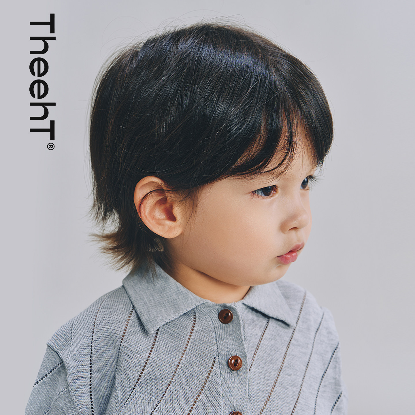 THEEHT春夏童装桑蚕丝棉麻POLO衫