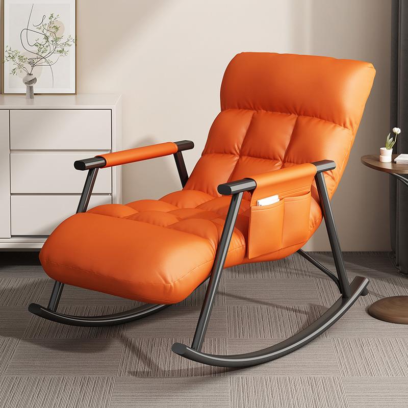 多档调节网红摇摇椅懒人沙发家用休闲折叠躺椅阳台老人逍遥椅防水