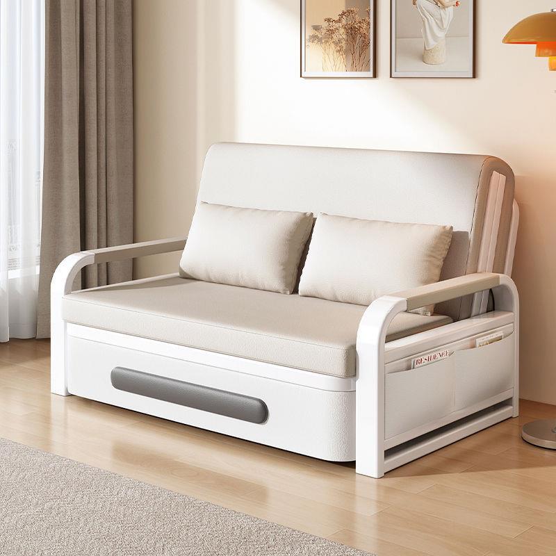 单人沙发床折叠两用2024年新款客厅折叠床小户型阳台多功能伸缩床