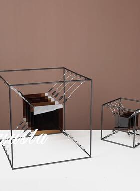 现代简约玄关柜客厅茶几柜书房电视柜摆件样板间家居桌面软装饰品